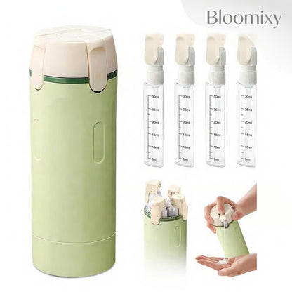 4-in-1 Leak-Proof Portable Travel Dispenser Bottle