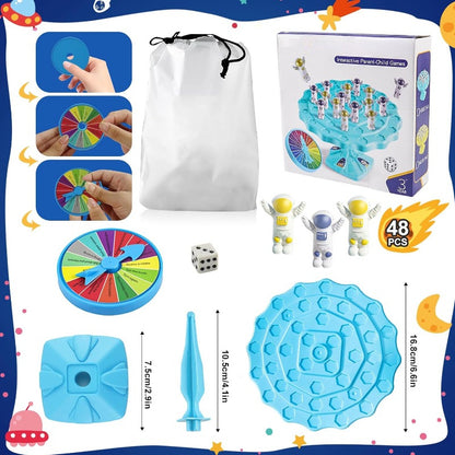 48 Pcs Balance Spaceman – Two Players Astronaut Game