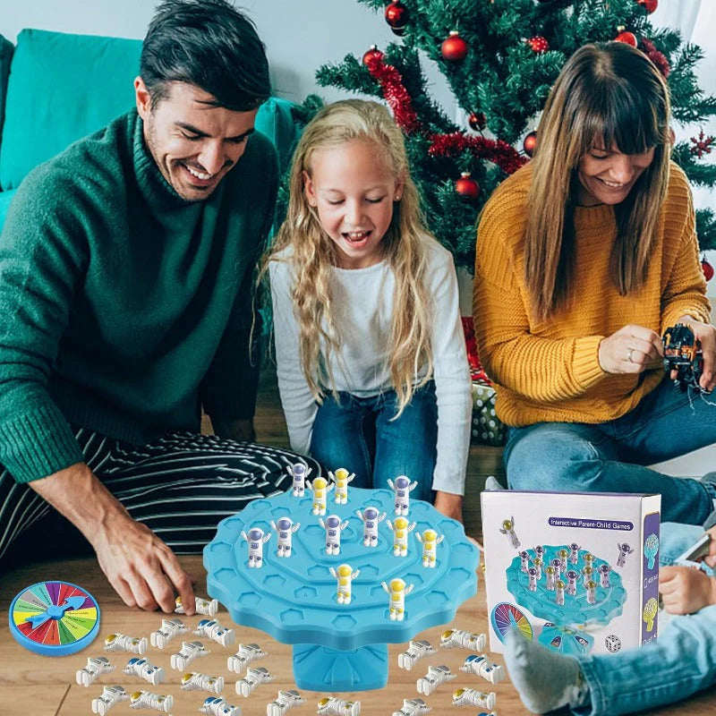 Bloomixy 48 Pcs Balance Spaceman – Two Players Astronaut Game