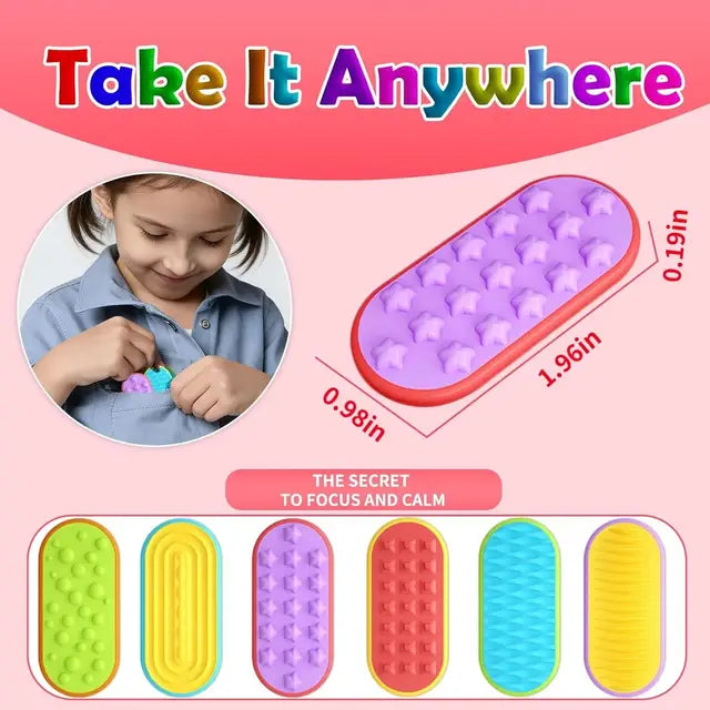 Bloomixy Sensory Fidget Set-6PCS