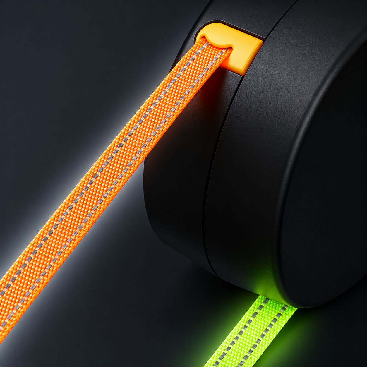 Bloomixy Retractable Dual Dog Leash with LED