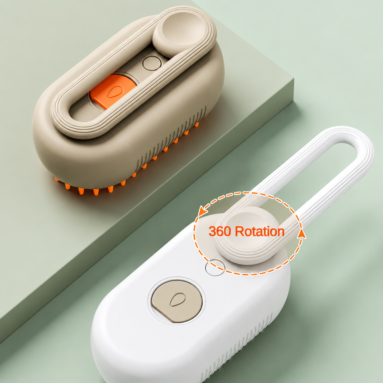 3-in-1 Electric Pet Grooming Brush for Dogs & Cats