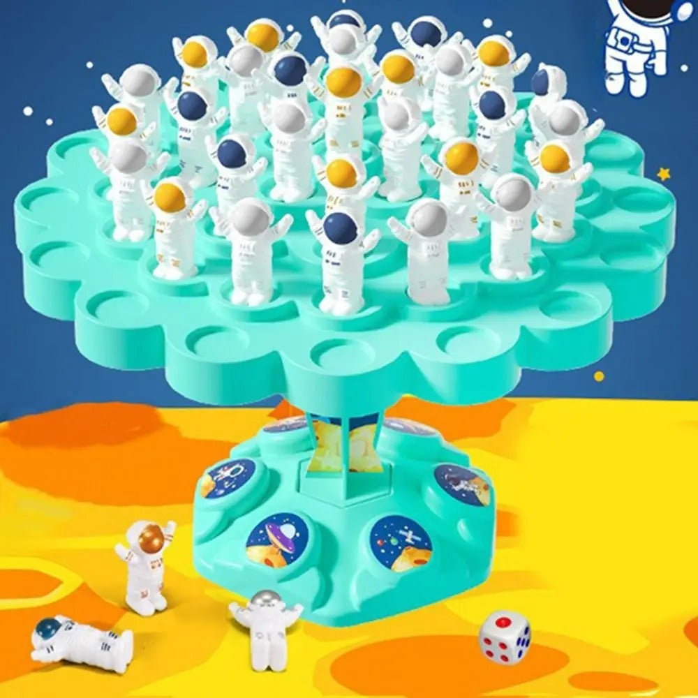 Bloomixy 48 Pcs Balance Spaceman – Two Players Astronaut Game