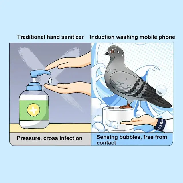 Funny Pigeon Soap Dispenser 300ml