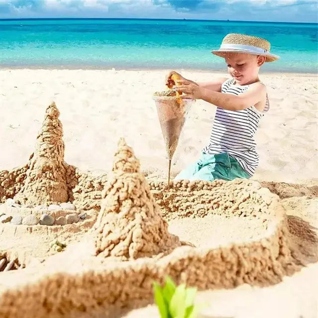 Bloomixy Beach Sand Funnel Tower Toy