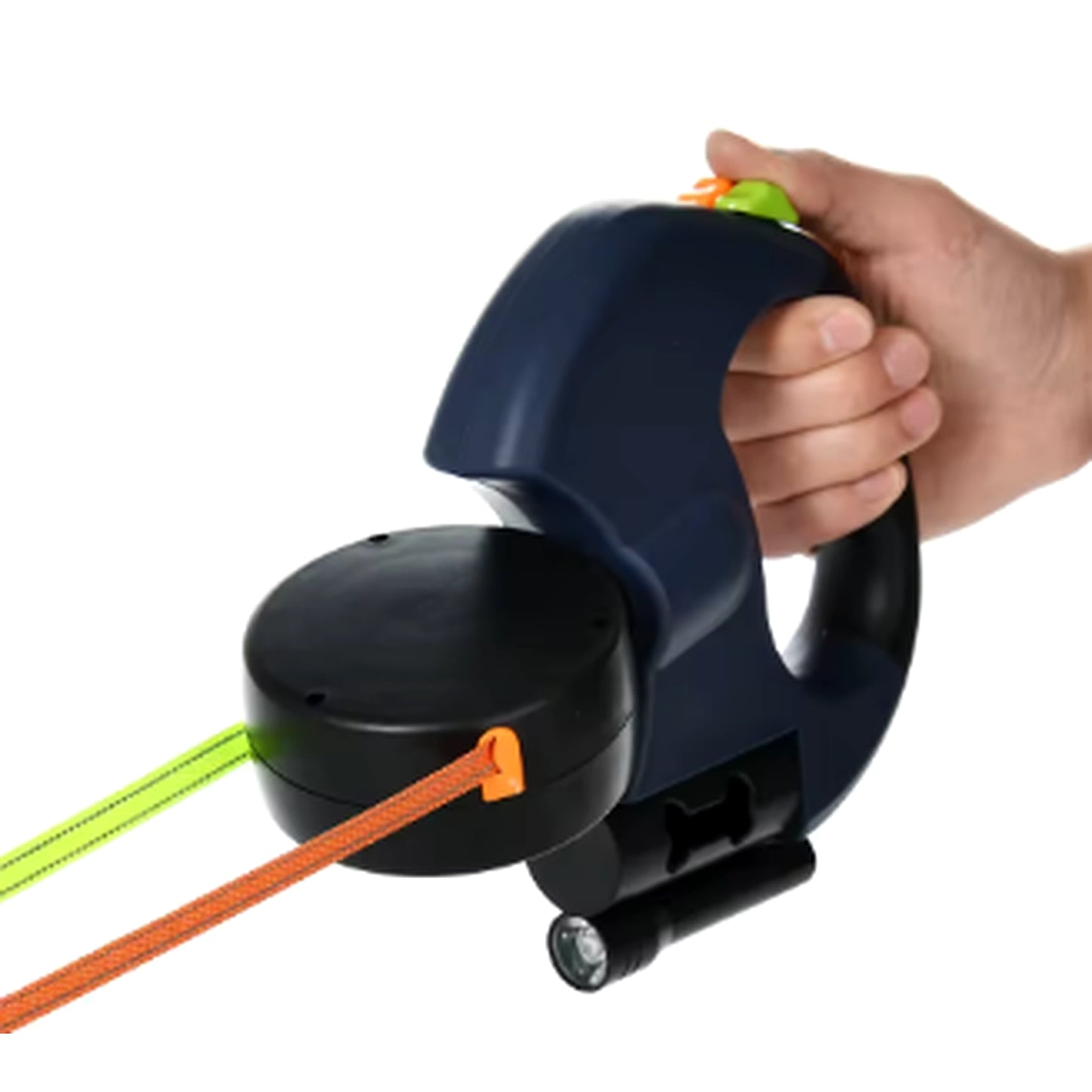 Bloomixy Retractable Dual Dog Leash with LED