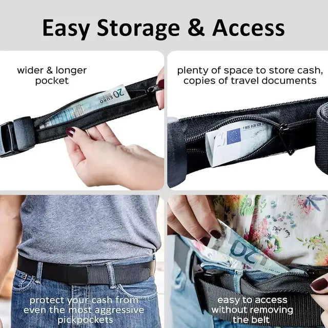 Bloomixy Hidden Storage Belt