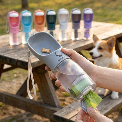 Portable Dog Water & Food Bottle