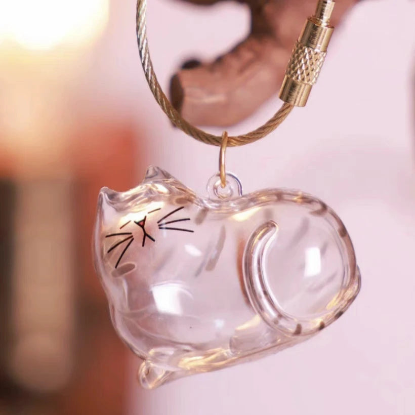Cat Hair Keepsake Keychain