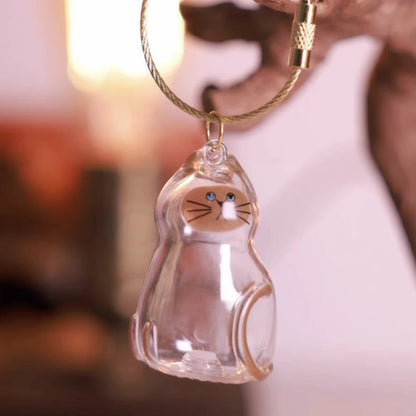 Cat Hair Keepsake Keychain