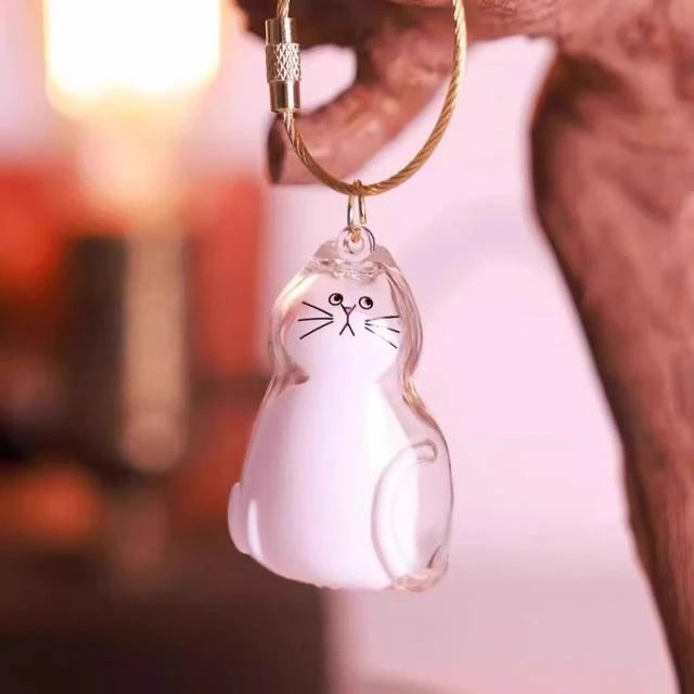Cat Hair Keepsake Keychain