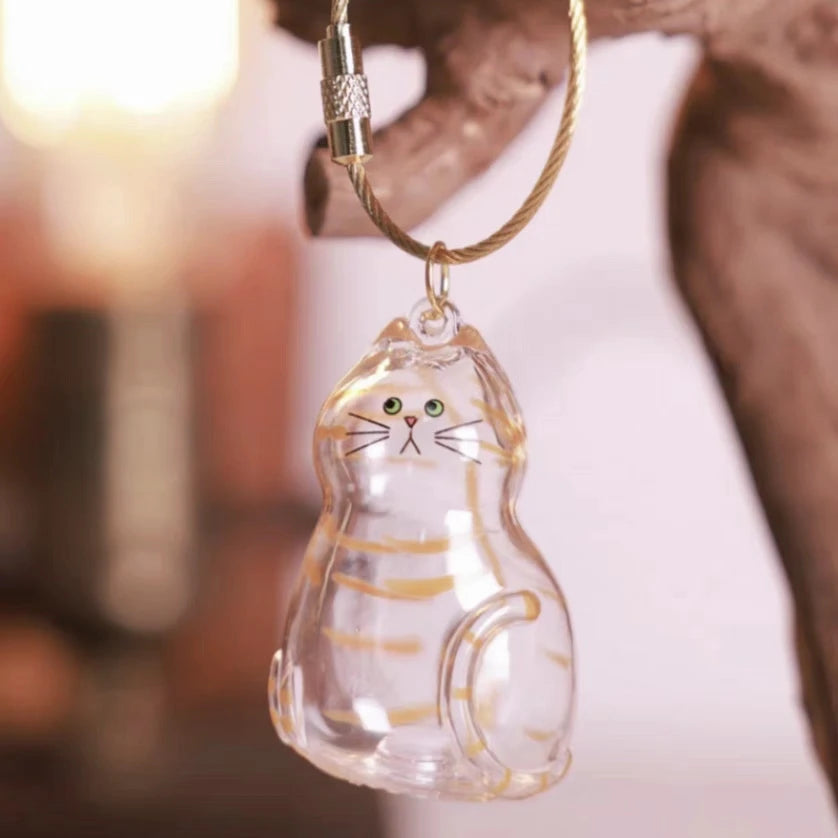 Cat Hair Keepsake Keychain