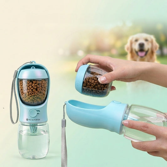 Portable Dog Water & Food Bottle