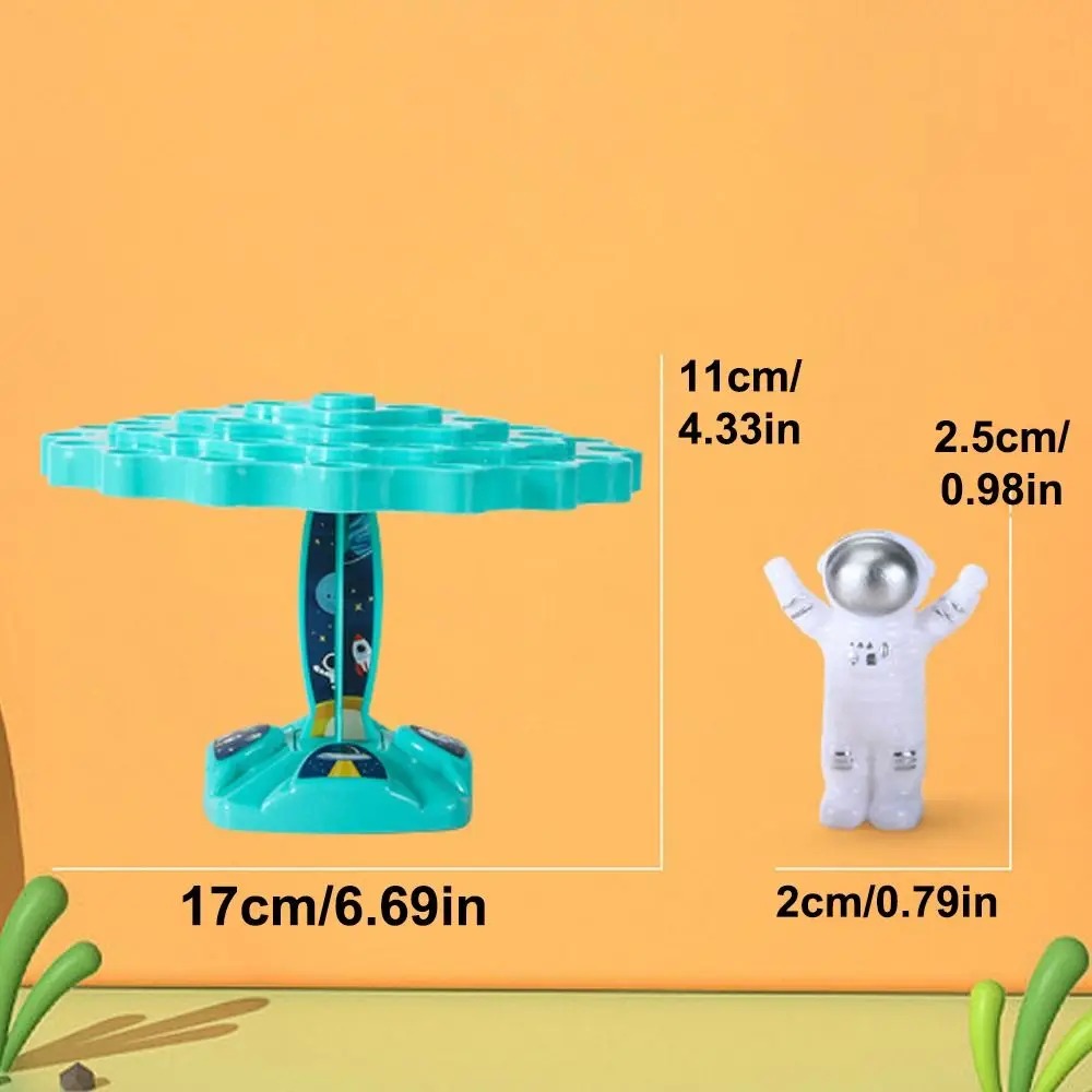 Bloomixy 48 Pcs Balance Spaceman – Two Players Astronaut Game