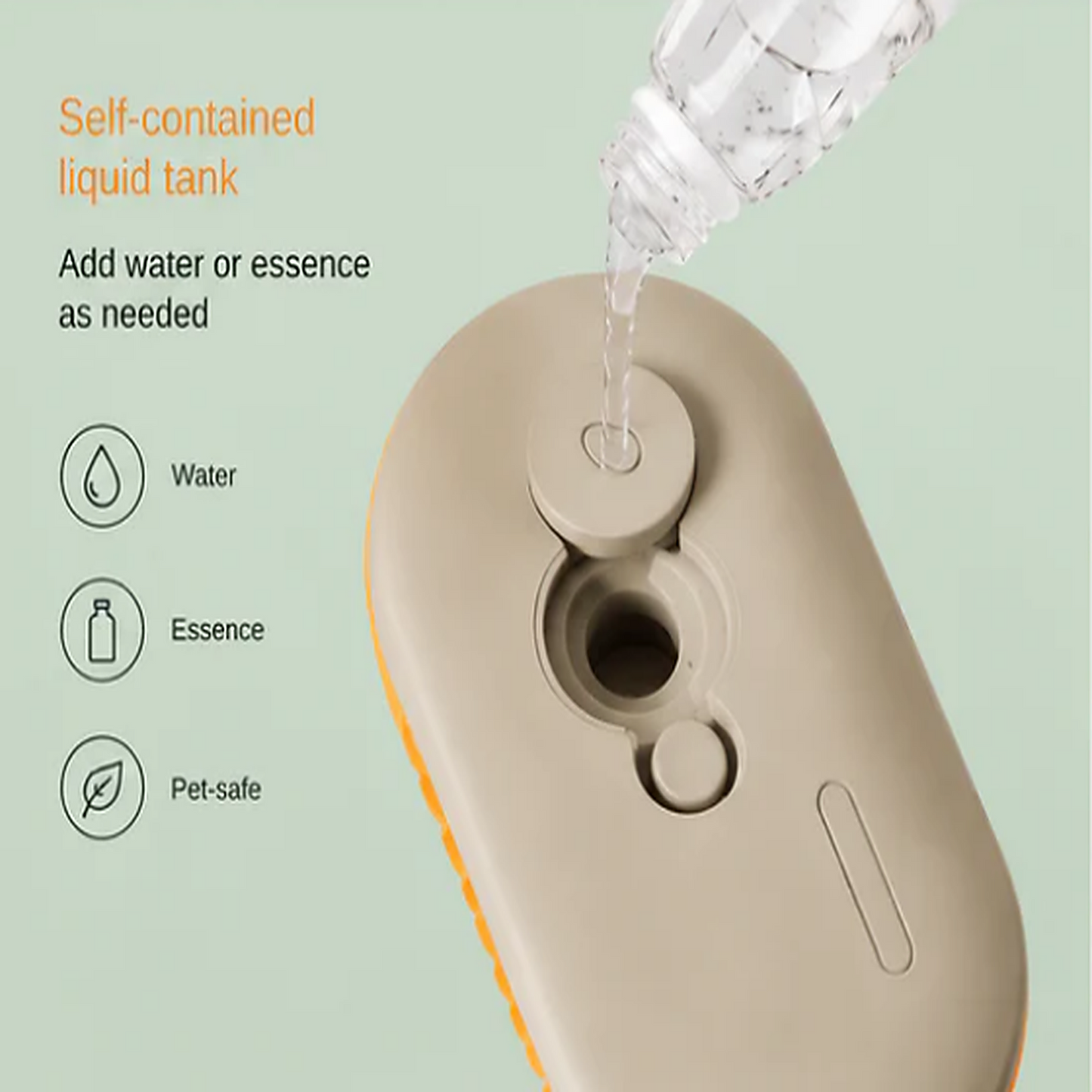 3-in-1 Electric Pet Grooming Brush for Dogs & Cats