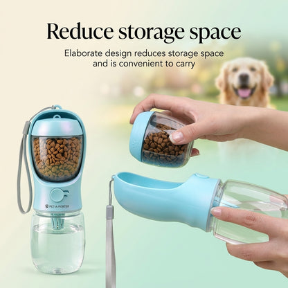 Portable Dog Water & Food Bottle